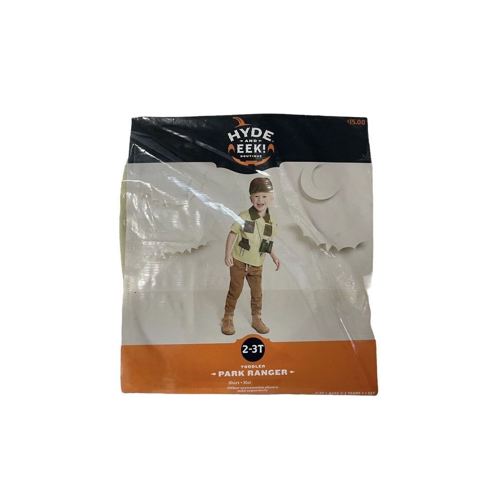 Child’s Costume Park Ranger Xs 2-3t Hyde &‎ Eek NWT